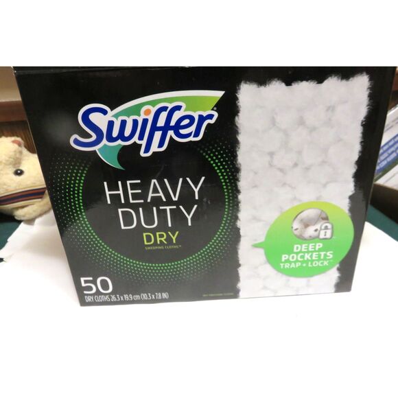 Swiffer Sweeper Heavy Duty Dry Multi-Surface Cloth Refills 40 count - Picture 1 of 2